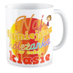 Kubek dla DZIEWCZYNY Najfajniejsza Koleżanka w klasie